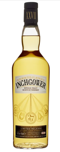 Inchgower 27 Years Old Single Malt Scotch Whisky 700ml