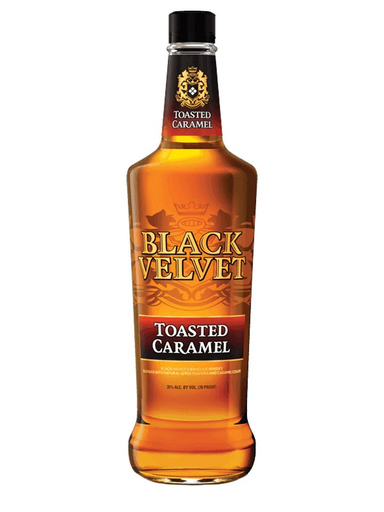 Black Velvet Import Toasted Caramel Canadian Whisky 1000 ml