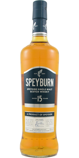Speyburn 15yo Single Malt Scotch Whisky 700ml