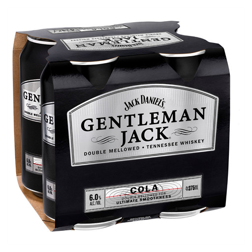Jack Daniels Gentleman Jack & Cola 375ml