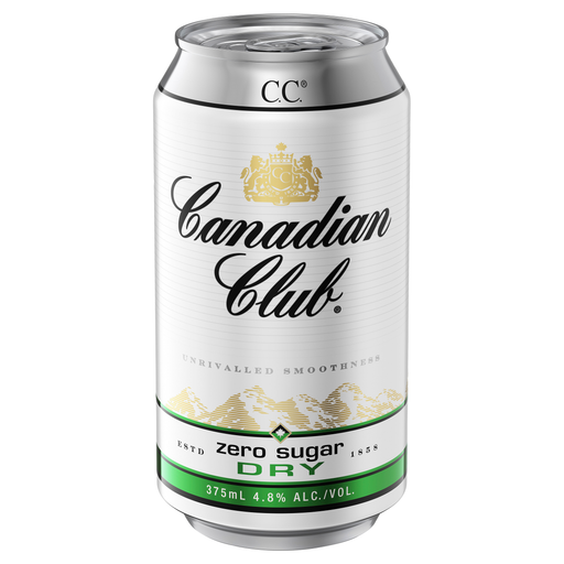 Canadian Club Whisky & Dry Zero 375ml
