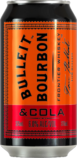 Bulleit Bourbon & Cola 375ml