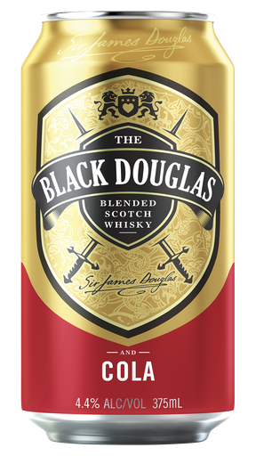 Black Douglas Scotch & Cola 375ml