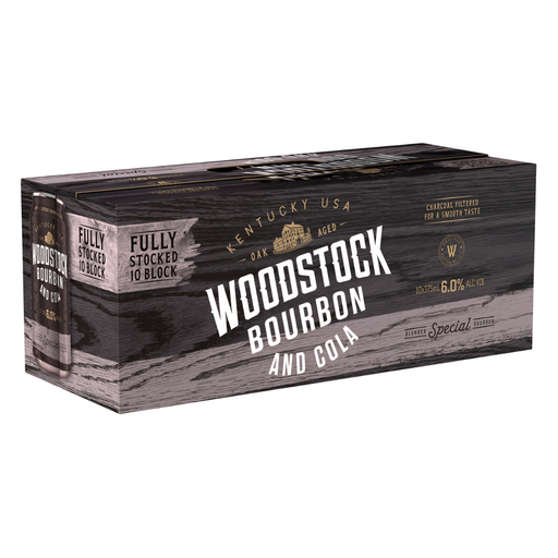 Woodstock Bourbon & Cola 6% 375ml