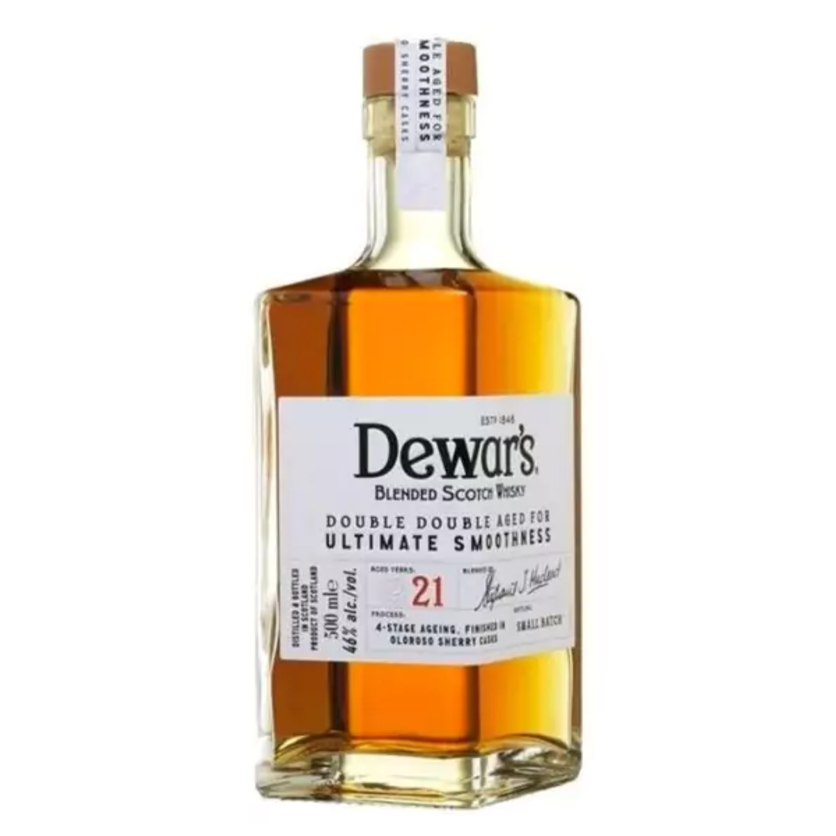 Dewar's 21 Year Old Double Double Scotch Whisky : 500ml