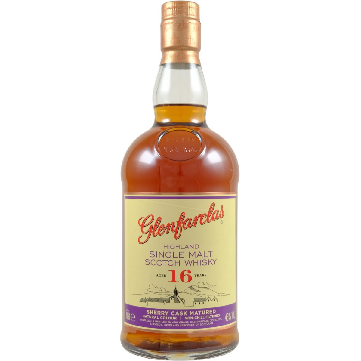 Glenfarclas 16 Year Old Single Malt Scotch Whisky : 700ml