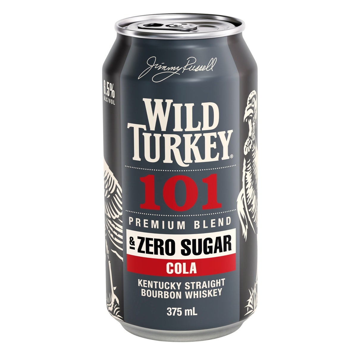 Wild Turkey 101 & Cola Zero Sugar 375ml