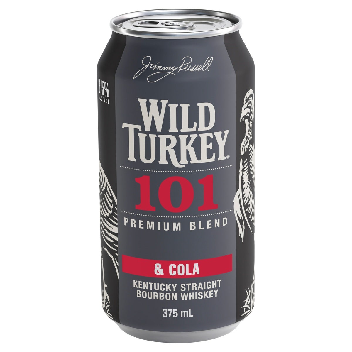 Wild Turkey 101 & Cola 375ml