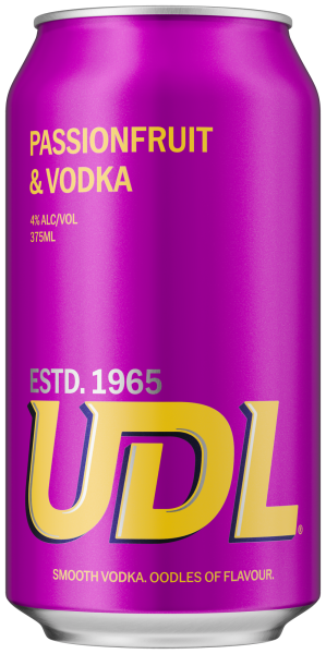 UDL Vodka & Passionfruit 375ml
