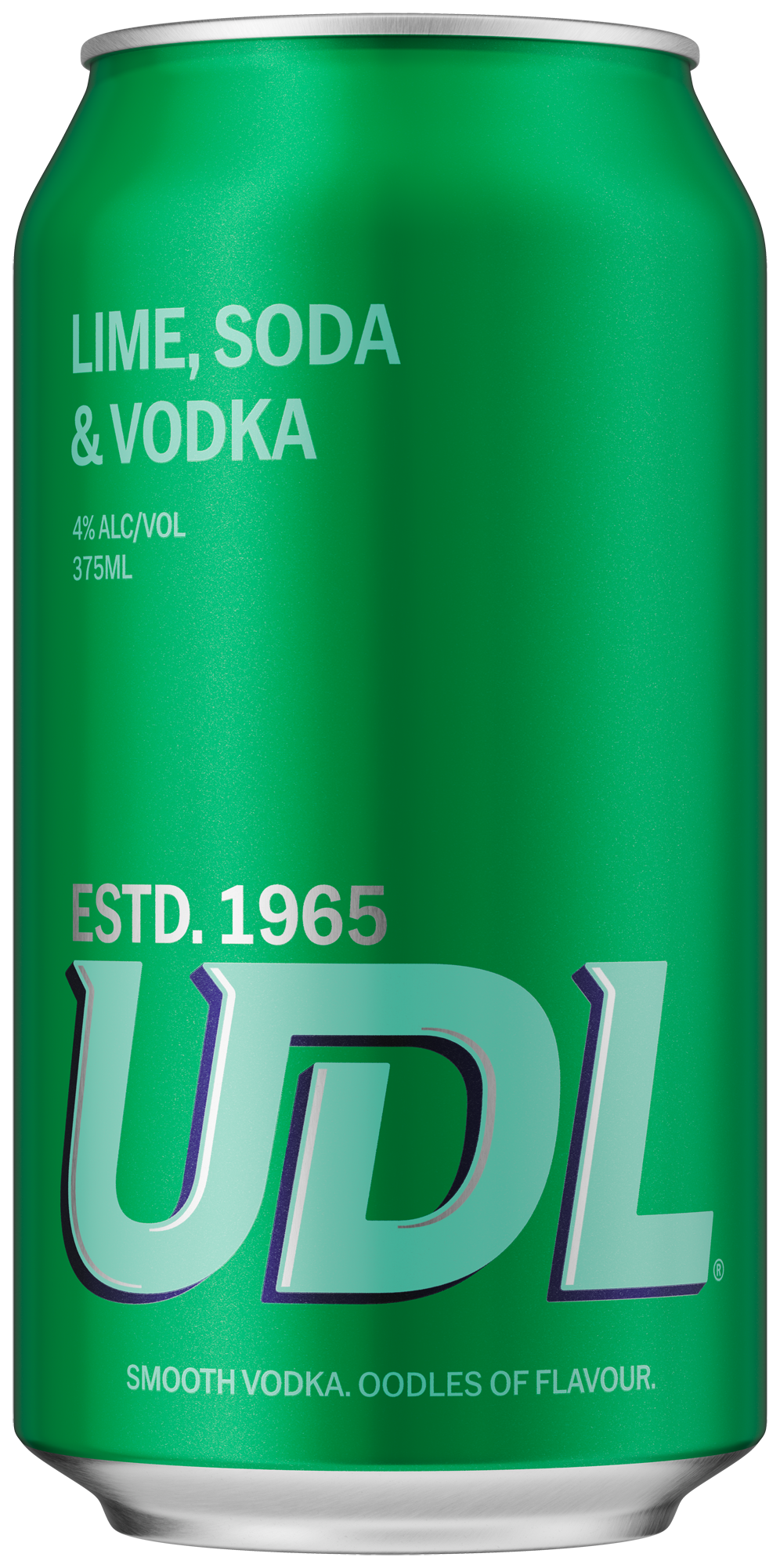 UDL Vodka Lime & Soda 375ml