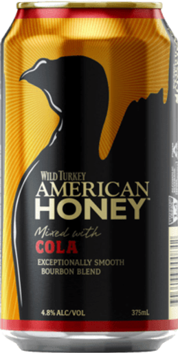 Wild Turkey American Honey & Cola 375ml