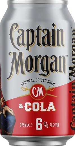 Captain Morgan Rum & Cola 375ml