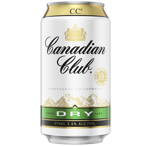 Canadian Club Whisky & Dry Cube 375ml