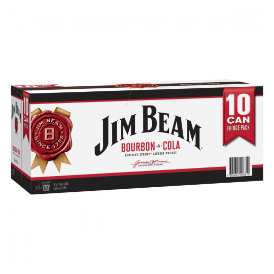 Jim Beam White & Cola 375ml
