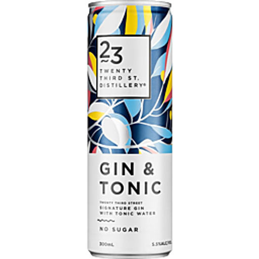 23rd Street Gin & Tonic 300ml
