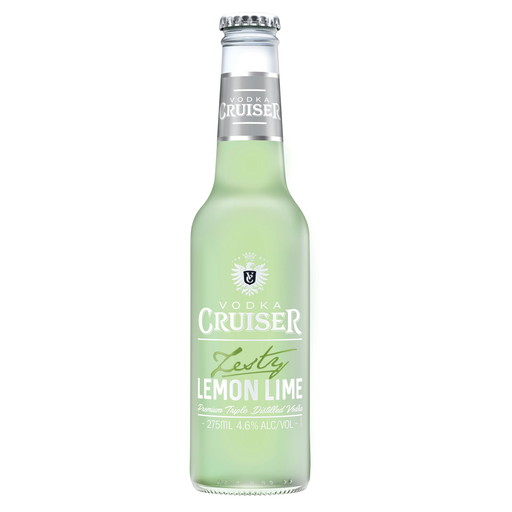 Vodka Cruiser Zesty Lemon Lime 275ml