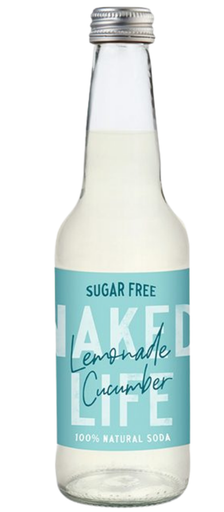 Naked Life Sparkling Lemonade With Cucumber 330ml