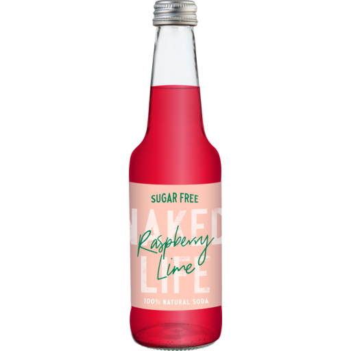 Naked Life Sparkling Rasberry With Lime 330ml