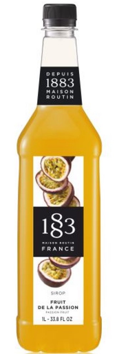 1883 Passionfruit Syrup Pet 1lt