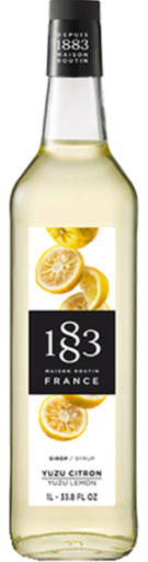 1883 Yuzu Syrup Glass 1Lt