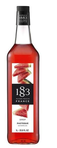 1883 Watermelon Syrup Glass 1lt