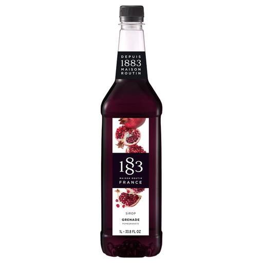 1883 Pomegranate Syrup Glass 1Lt