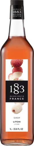 1883 Lychee Syrup Glass 1Lt