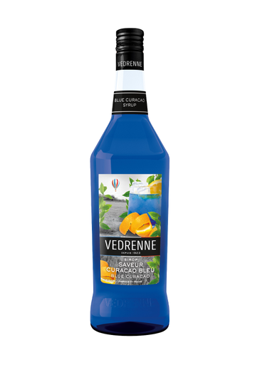 Vedrenne Syrups Blue Curacao Syrup 1lt