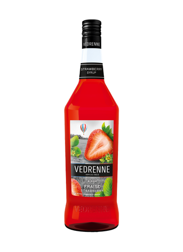 Vedrenne Syrups Strawberry Syrup 1Lt