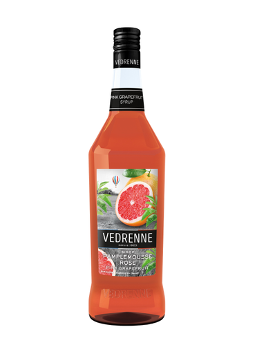 Vedrenne Syrups Pink Grapefruit Syrup 1Lt