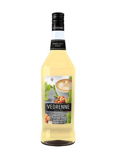 Vedrenne Syrups Hazelnut Syrup 1lt