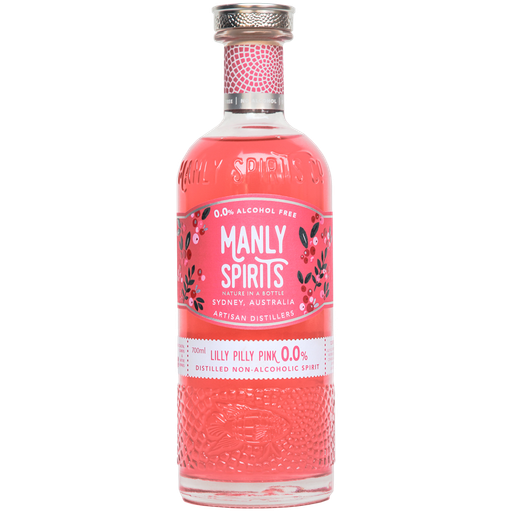 Manly Spirits Lilly Pilly Pink Zero Alcohol Spirit 700ml