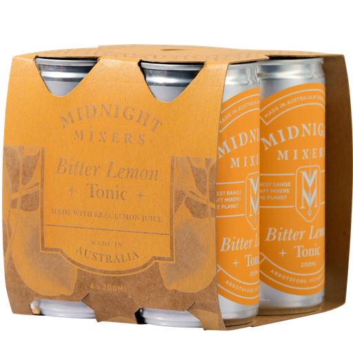 Midnight Mixers Bitter Lemon Tonic 200ml