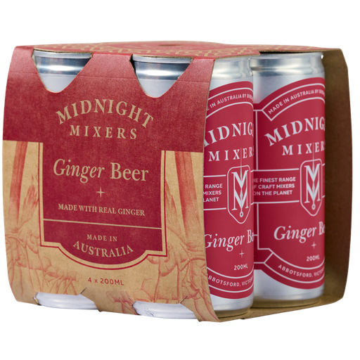 Midnight Mixers Ginger Beer 200ml