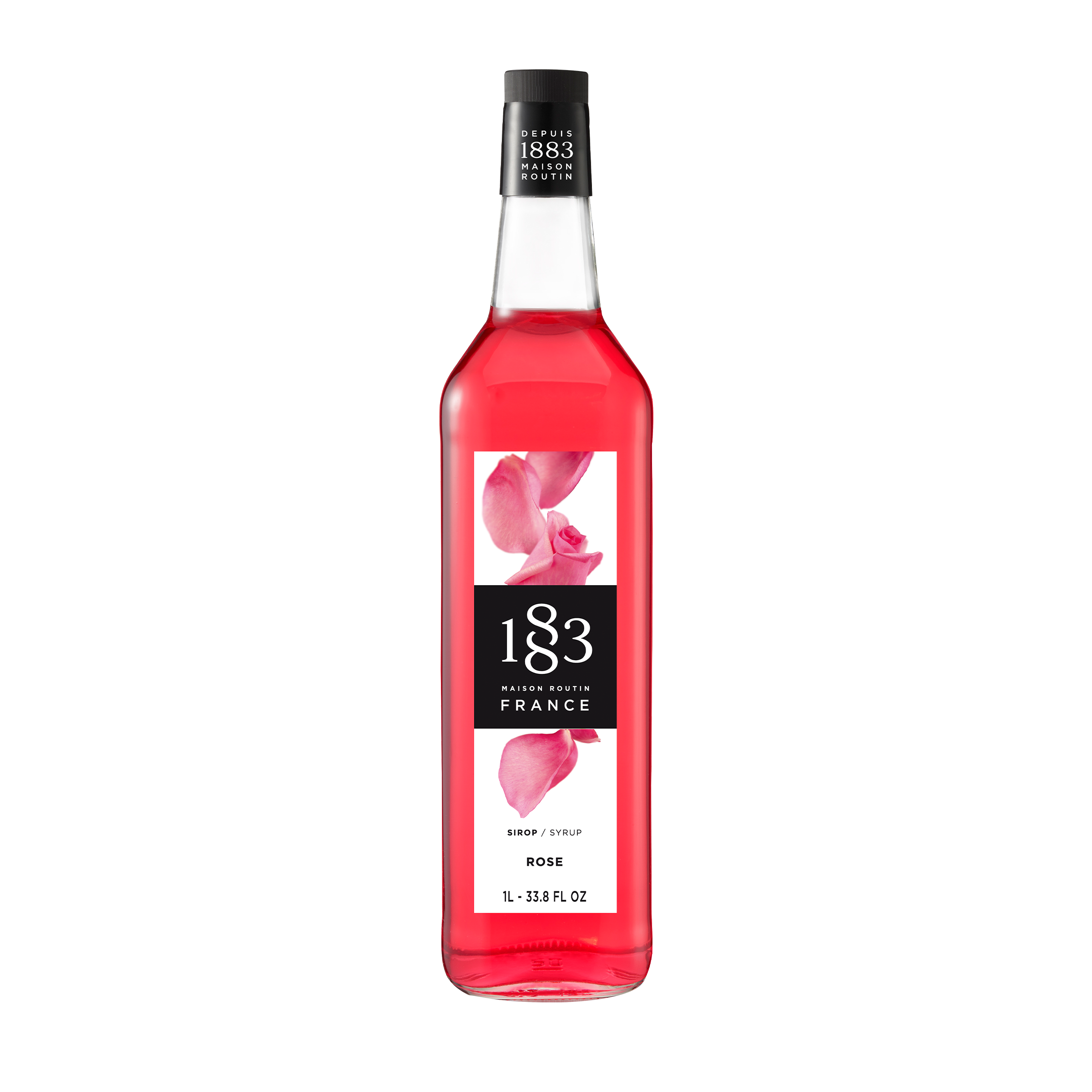 1883 Rose Syrup PET Bottles 1Lt