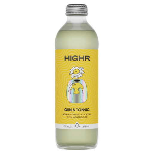 Highr Spirits Gin & Tonic 345ml
