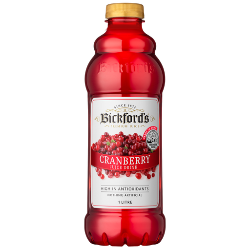 Bickfords Cranberry Juice 1Lt