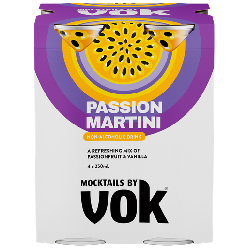 Mocktails By Vok Passion Martini 250ml