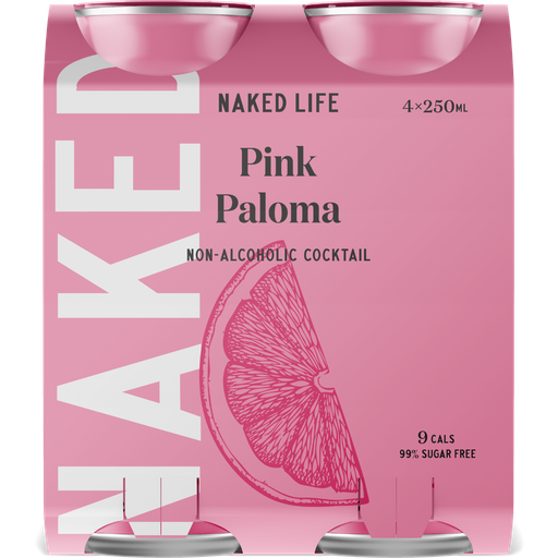 Naked Life Non-alcoholic Cocktail Pink Paloma 250ml
