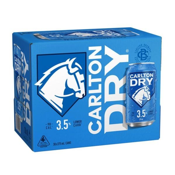 Carlton Dry Mid 375ml