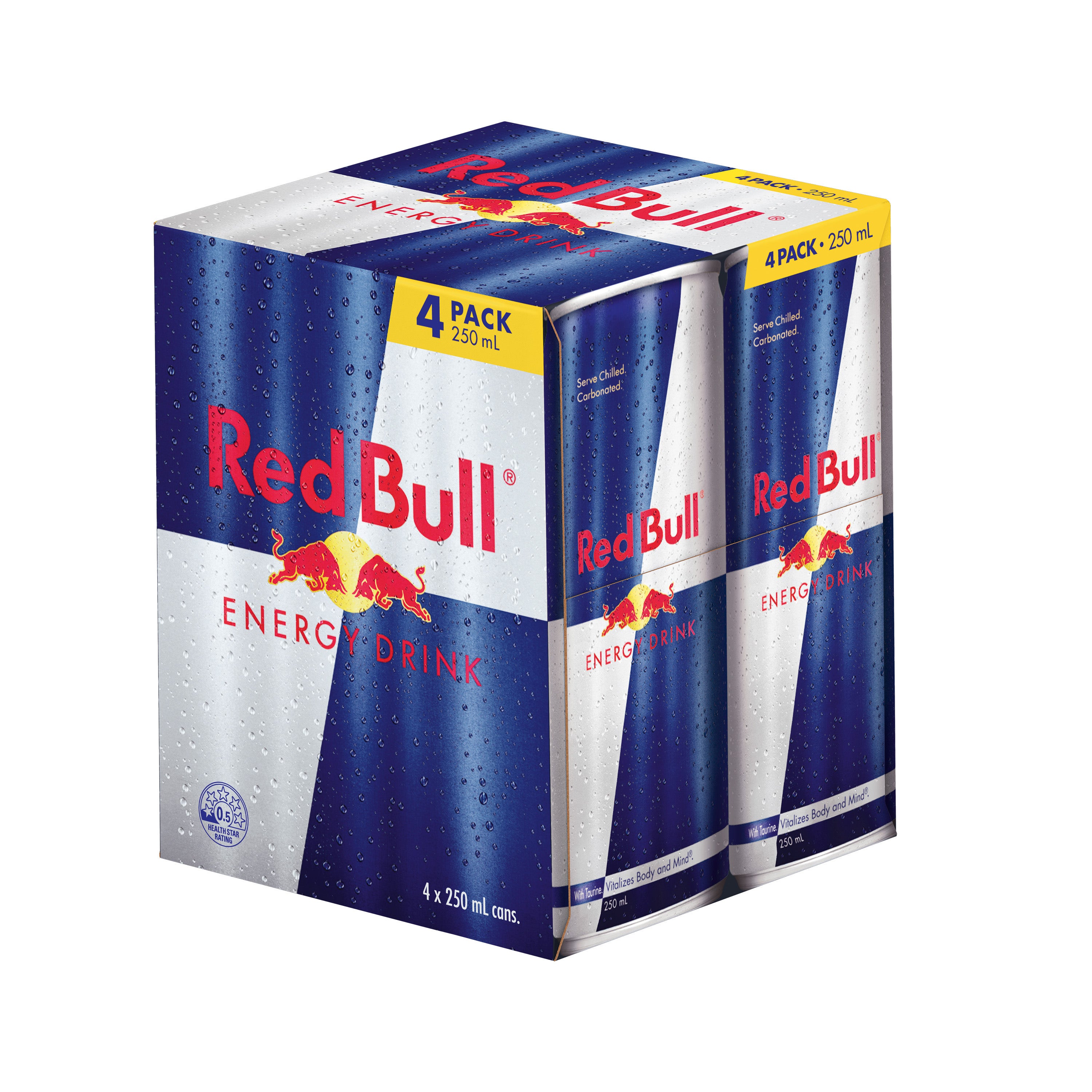 Red Bull Energy Drink 4x250ml