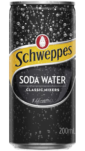 Schweppes Classic Mixer Soda Water 200ml