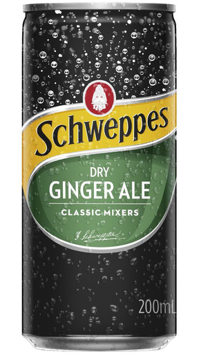 Schweppes Classic Mixer Dry Ginger Ale 200ml