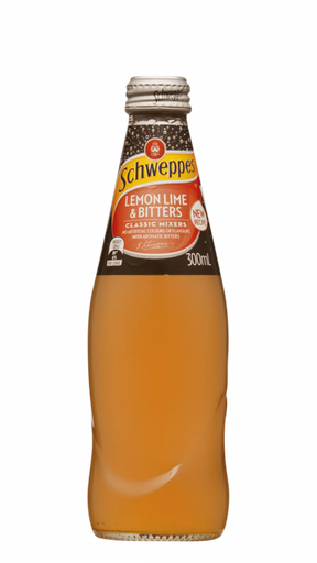 Schweppes Glass Lemon Lime & Bitters 300ml