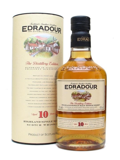 Edradour 10 Year Old Whisky 700ml