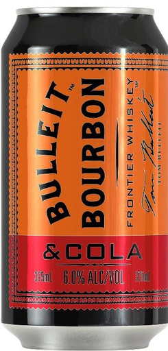 Bulleit Bourbon & Cola 375ml