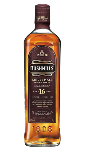 Bushmills 16 Year Old Irish Whiskey 700ml
