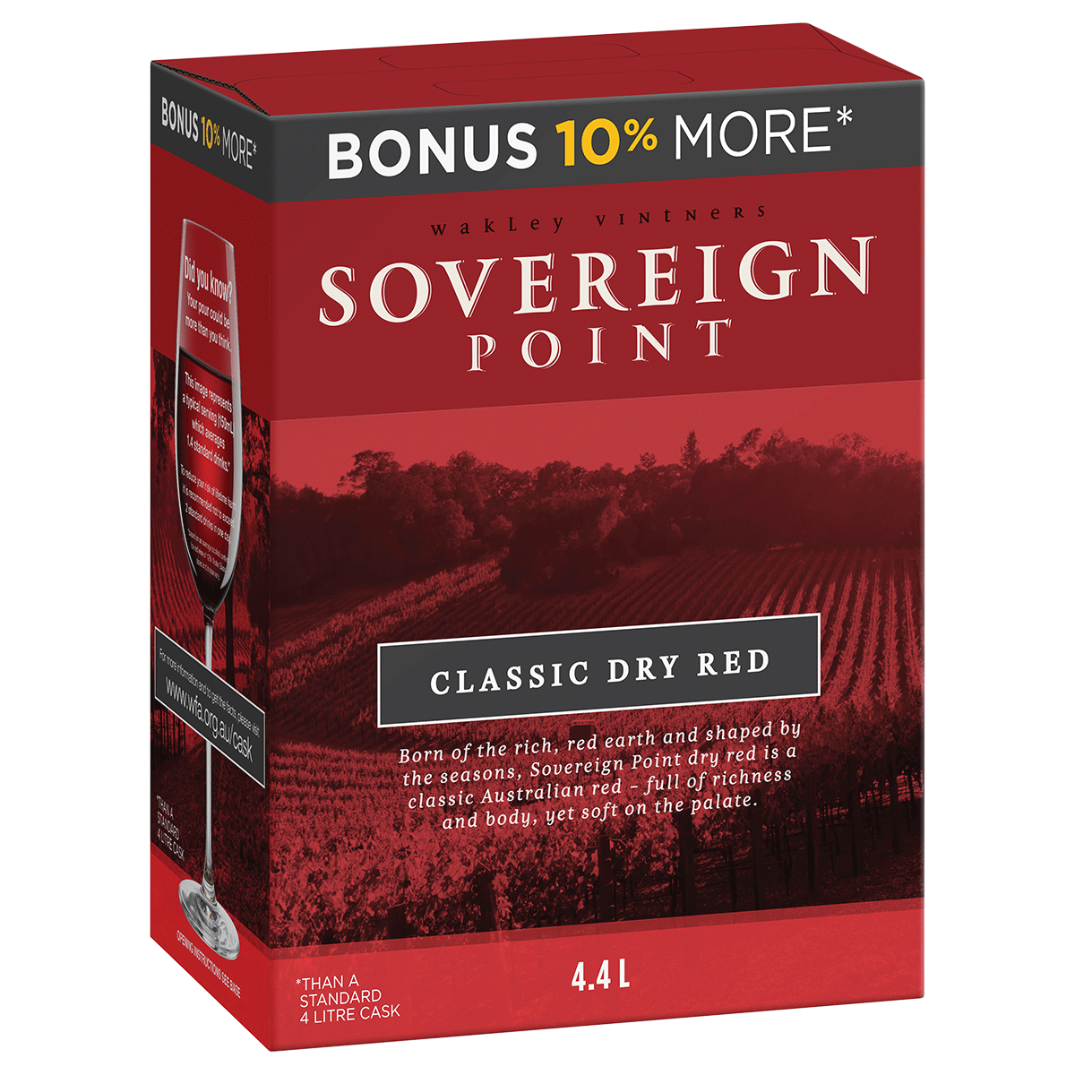 Sovereign Point Dry Red 4.4Lt