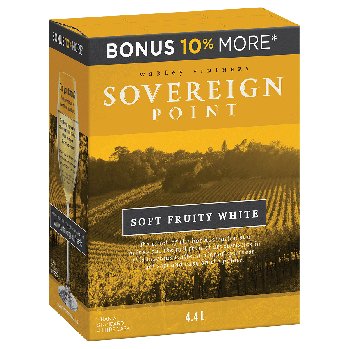 Sovereign Point Soft Fruity White 4.4Lt
