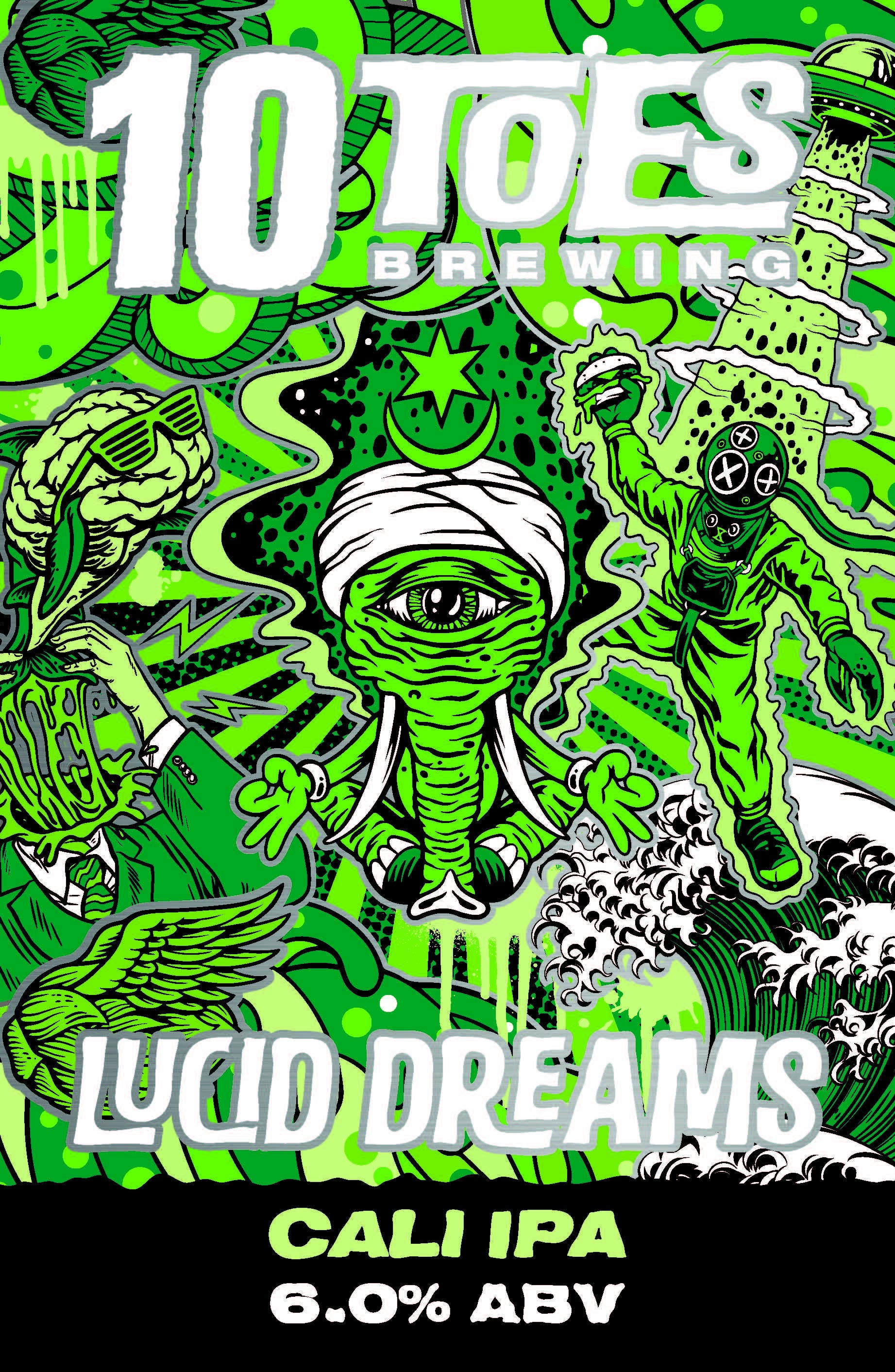 10 Toes Lucid Dreams Ipa 50lt